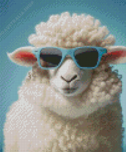 Funny Sheep Diamond Painting