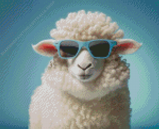 Funny Sheep Diamond Painting