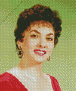 Gina Lollobrigida Diamond Painting