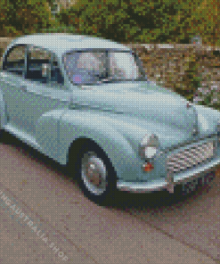 Grey Morris Minor Diamond Painting