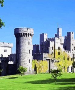 Gwynedd Castle Diamond Painting