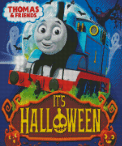 Halloween Thomas and Friends Diamond Painting