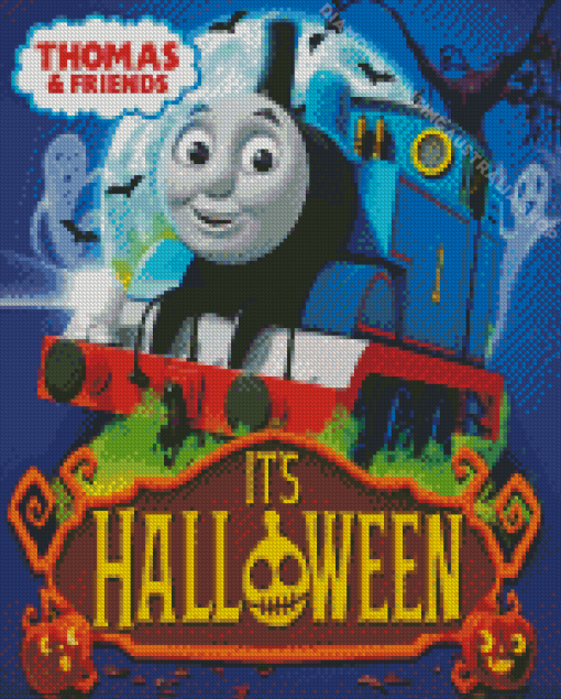 Halloween Thomas and Friends Diamond Painting