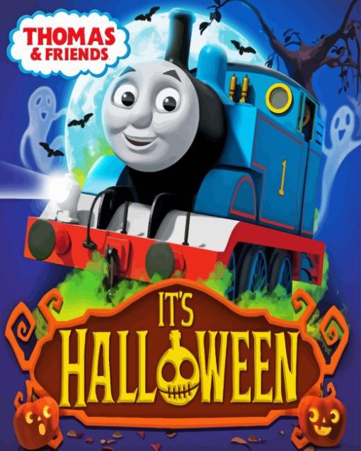 Halloween Thomas and Friends Diamond Painting