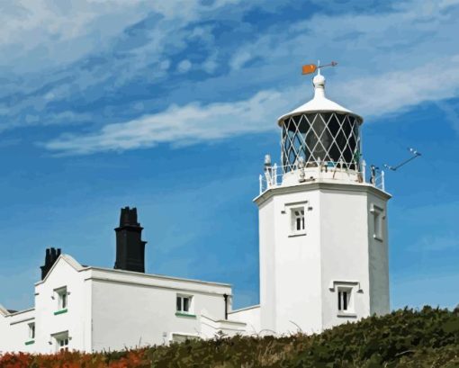 Lizard Lighthouse Diamond Painting