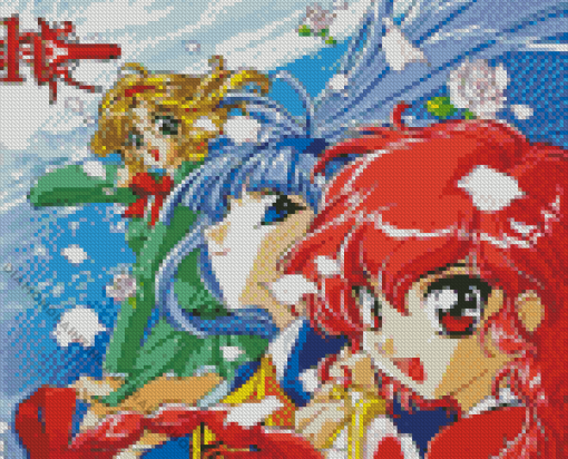 Magic Knight Rayearth Diamond Painting