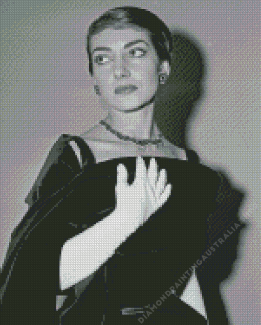 Maria Callas Diamond Painting