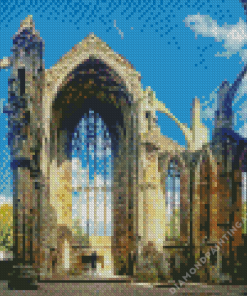 Melrose Abbey Diamond Painting