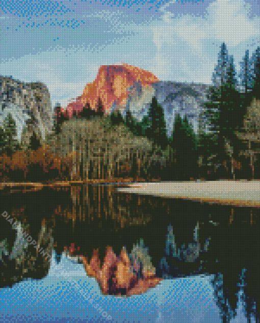 Merced River Diamond Painting