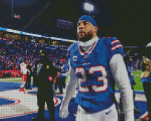 Micah Hyde Diamond Painting