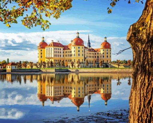 Moritzburg Castle Diamond Painting