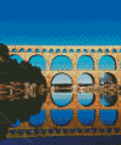 Nimes Pont Du Gard Diamond Painting