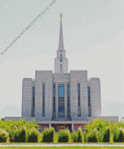 Oquirrh Temple Diamond Painting