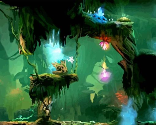 Ori Video Game Diamond Painting