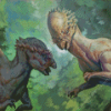 Pachycephalosaurus Diamond Painting