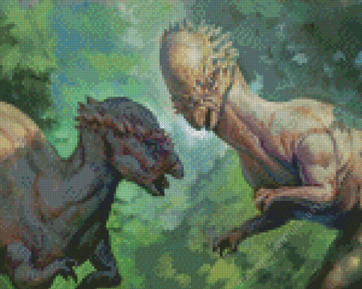 Pachycephalosaurus Diamond Painting