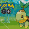 Pokemon Go Turtwig Diamond Painting