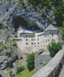 Predjama Castle Diamond Painting