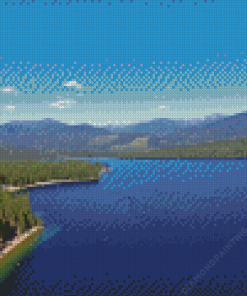 Priest Lake Diamond Painting