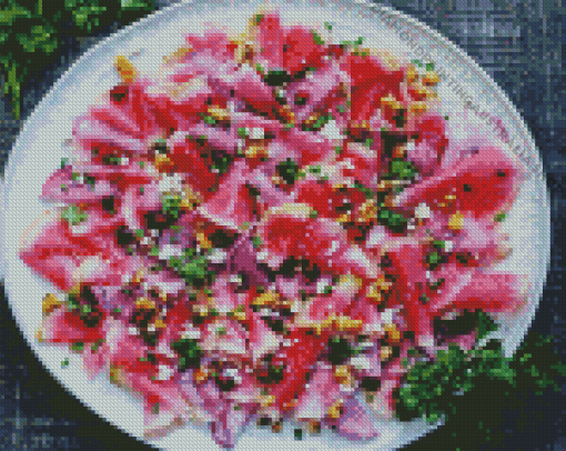 Radish Salad Diamond Painting