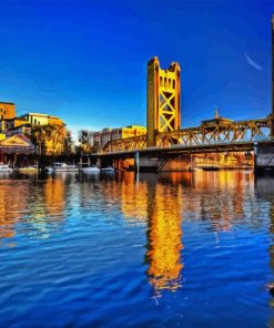 Sacramento Bridge Diamond Painting