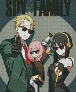 Spy x Family Manga Diamond Painting