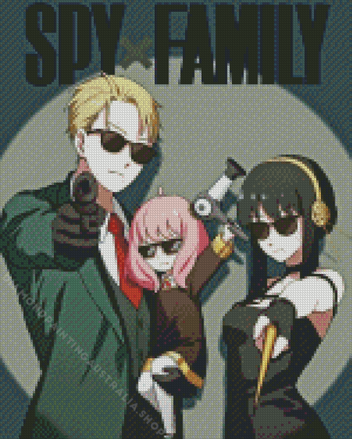 Spy x Family Manga Diamond Painting