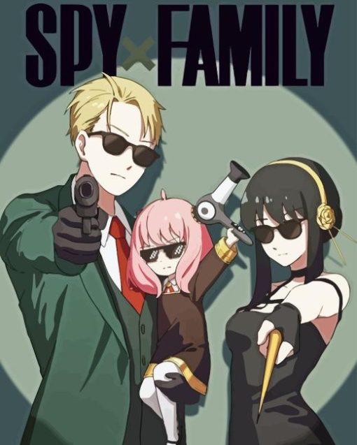 Spy x Family Manga Diamond Painting