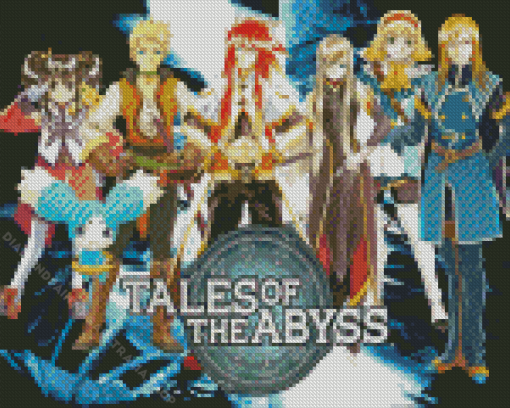 Tales Of The Abyss Game Diamond Painting