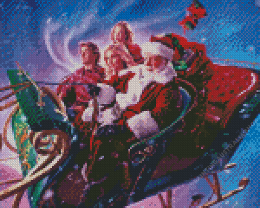 The Santa Clauses Movie Diamond Painting