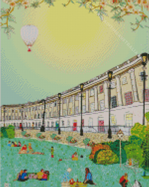 The Royal Crescent Diamond Painting