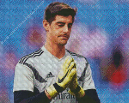 Thibaut Courtois Diamond Painting