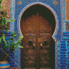 Traditional Moroccan Door Diamond Painting