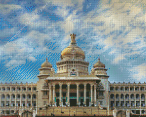 Vidhana Soudha Diamond Painting