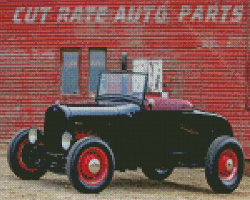 Vintage Ford Model A Diamond Painting