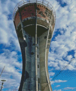 Vukovar Water Tower Diamond Painting