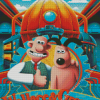 Wallace and Gromit Diamond Painting