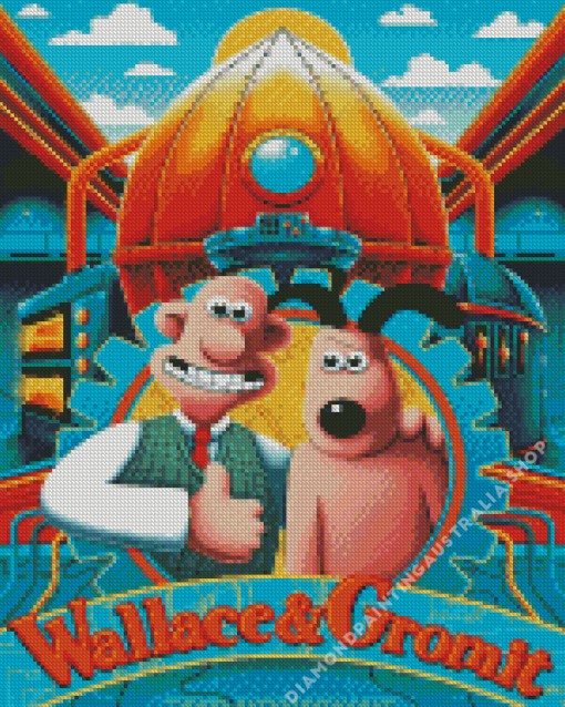 Wallace and Gromit Diamond Painting