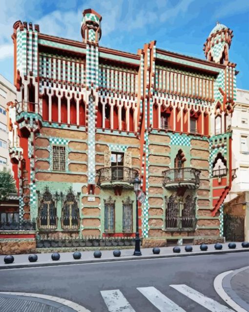 Casa Vicens Diamond Painting