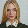 Elle Fanning Diamond Painting