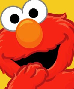 Elmo Monster Diamond Painting