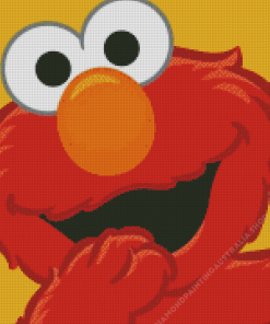 Elmo Monster Diamond Painting