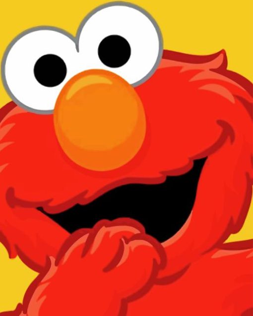 Elmo Monster Diamond Painting