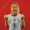 Footballer Julie Ertz Diamond Painting