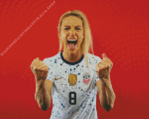 Footballer Julie Ertz Diamond Painting