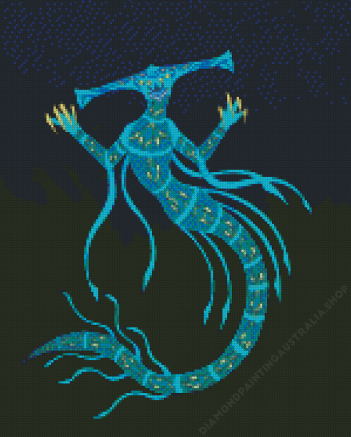 Ghost Leviathan Diamond Painting