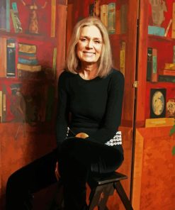 Gloria Steinem Diamond Painting