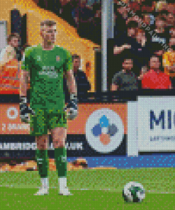 Goalkeeper Will Mannion Diamond Painting