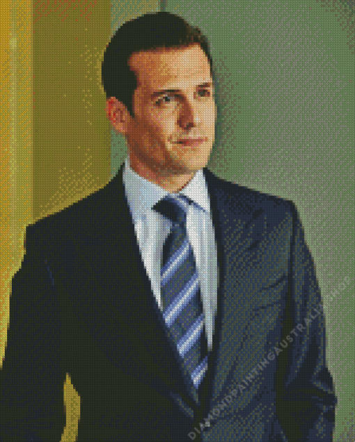 Harvey Specter Diamond Painting