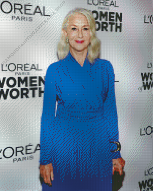 Helen Mirren Diamond Painting